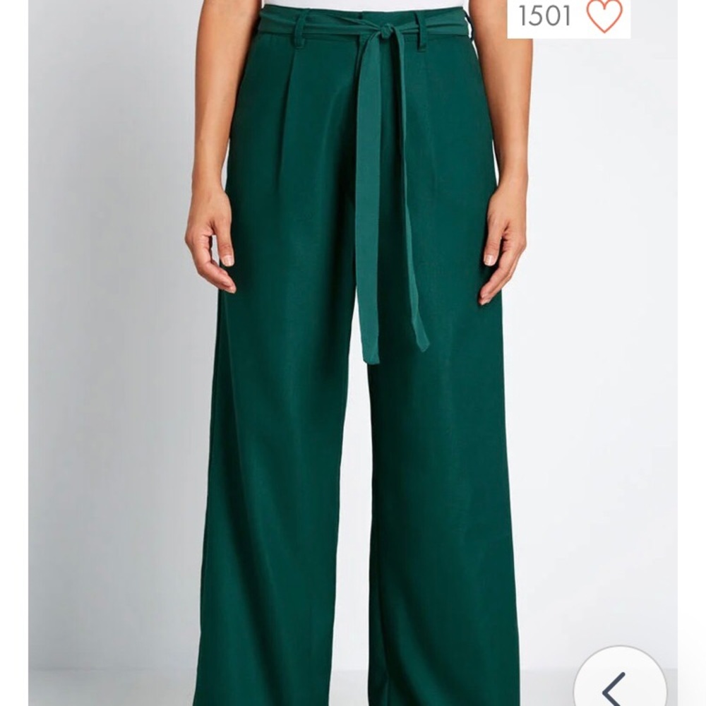 Green ModCloth dress pants